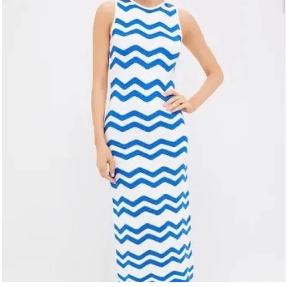 Hyacinth House chevron print maxi dress